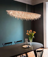 Elegant Boat Crystal Chandelier