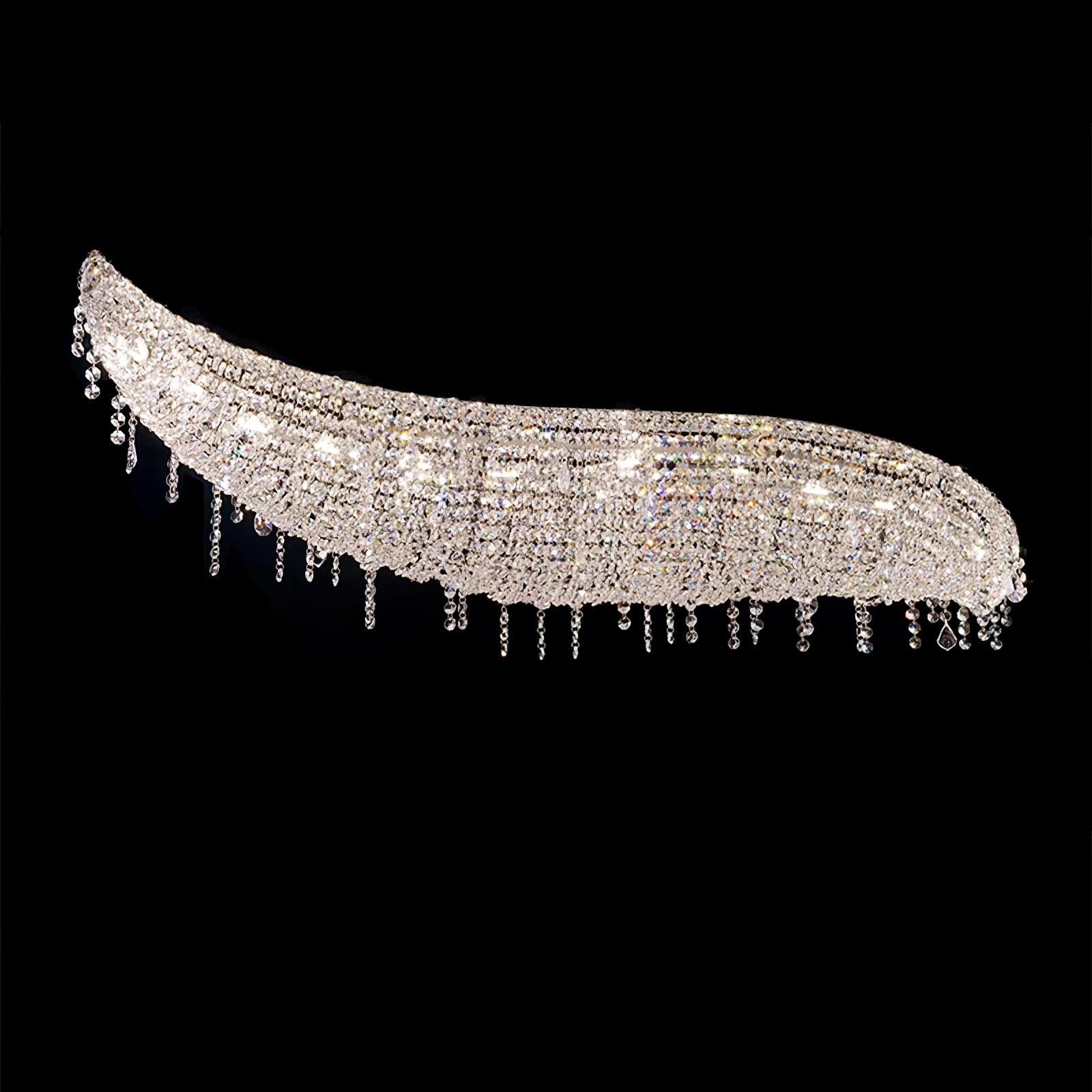 Elegant Boat Crystal Chandelier
