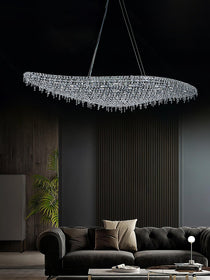 Elegant Boat Crystal Chandelier