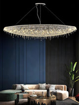 Elegant Boat Crystal Chandelier