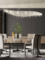 Elegant Boat Crystal Chandelier