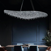 Elegant Boat Crystal Chandelier