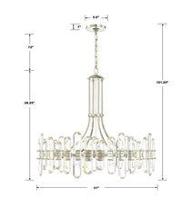 Balton 12 Light Chandelier