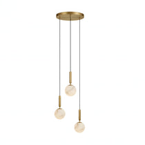Bosryn Alabaster Core Pendant Lamp - CasaraHouse