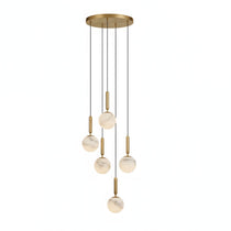 Bosryn Alabaster Core Pendant Lamp - CasaraHouse