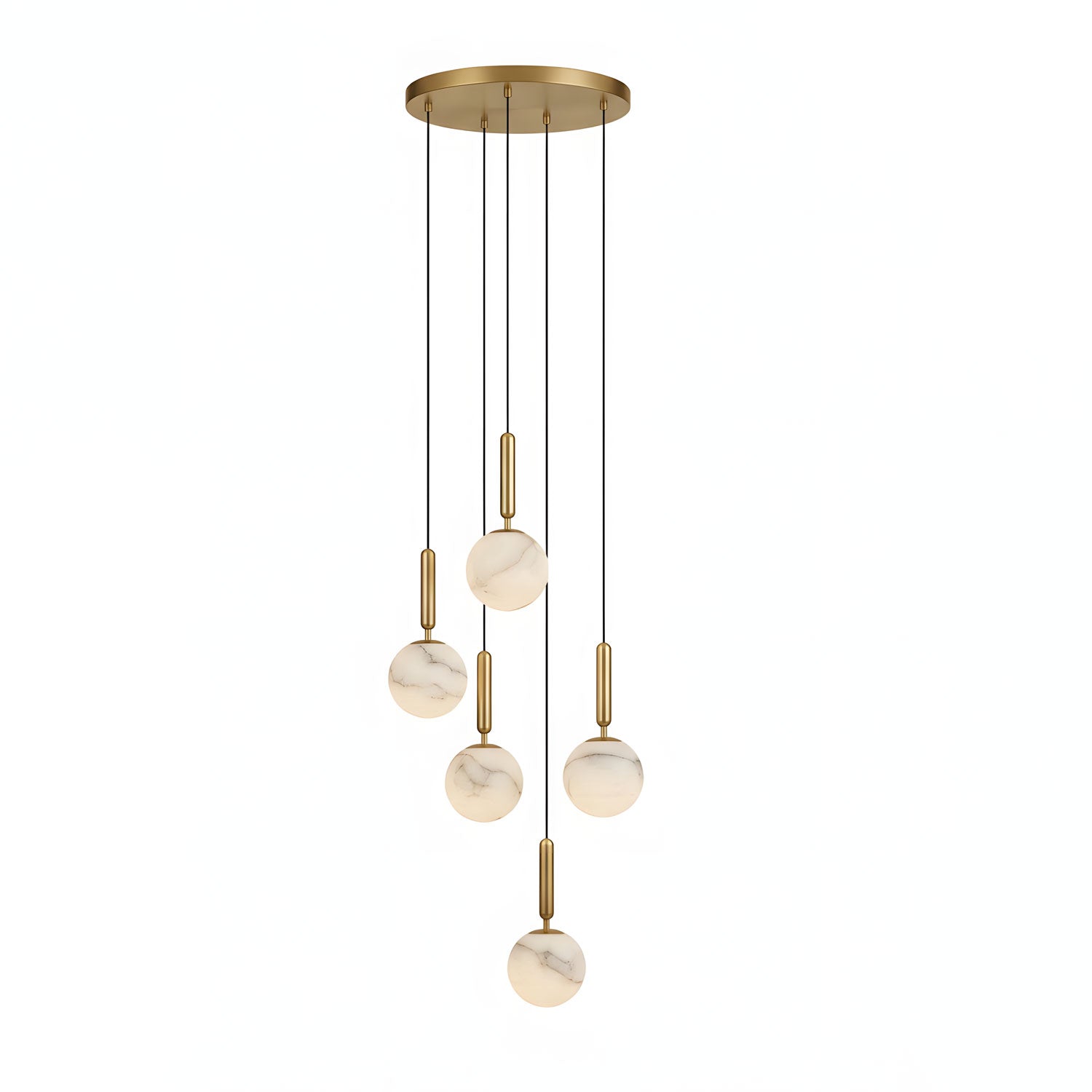 Bosryn Alabaster Core Pendant Lamp - CasaraHouse