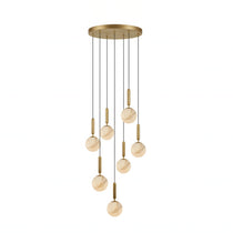 Bosryn Alabaster Core Pendant Lamp - CasaraHouse