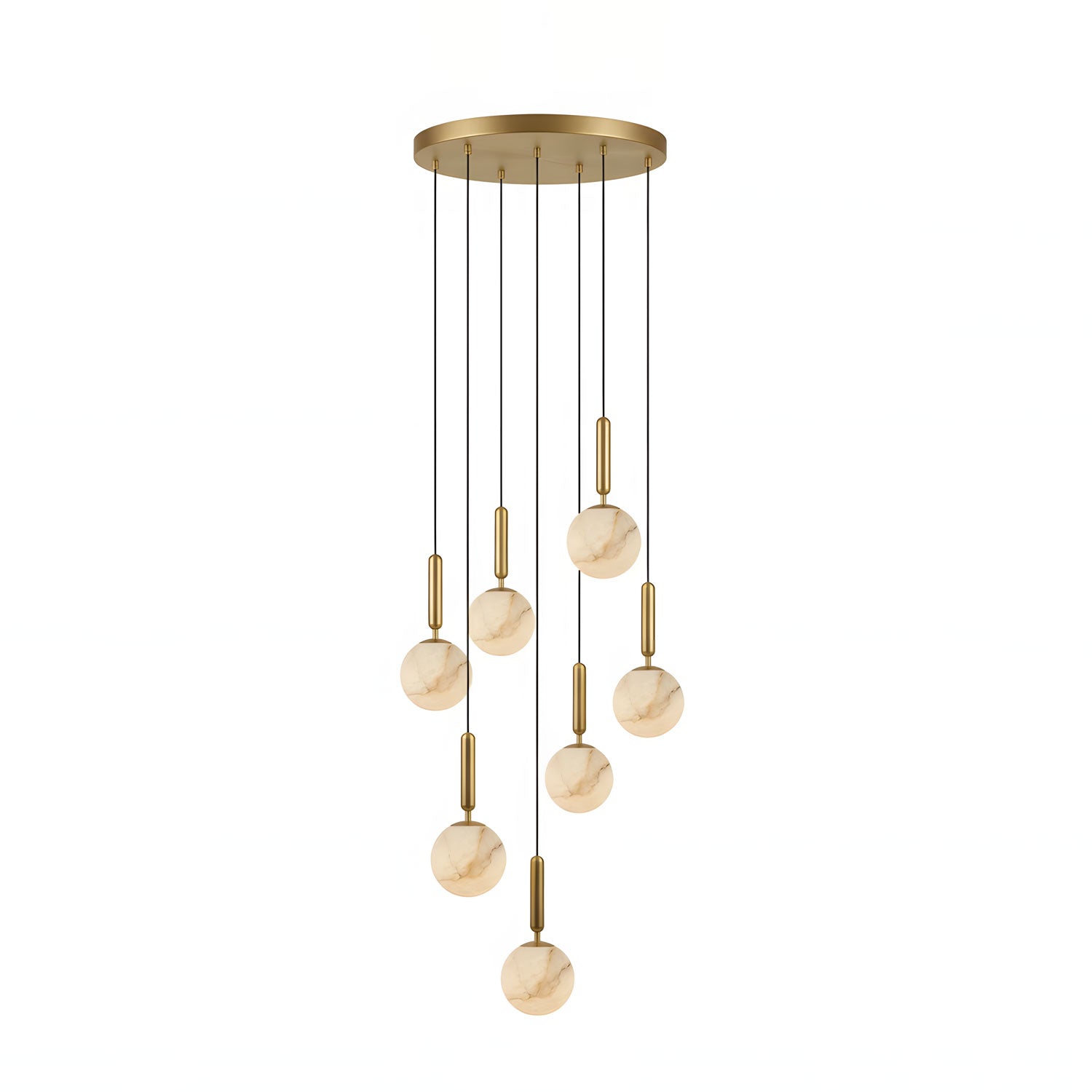 Bosryn Alabaster Core Pendant Lamp - CasaraHouse