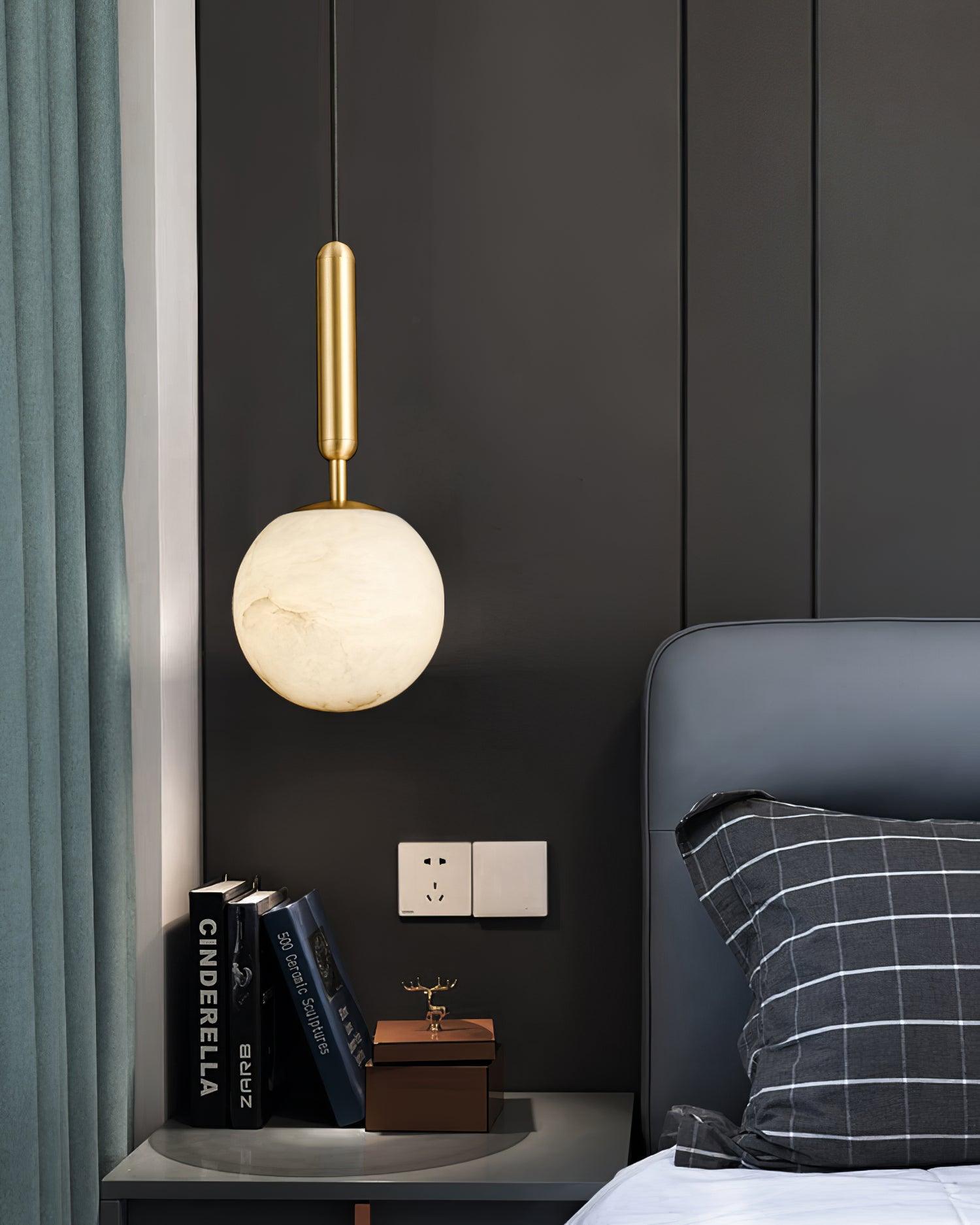 Bosryn Alabaster Core Pendant Lamp - CasaraHouse