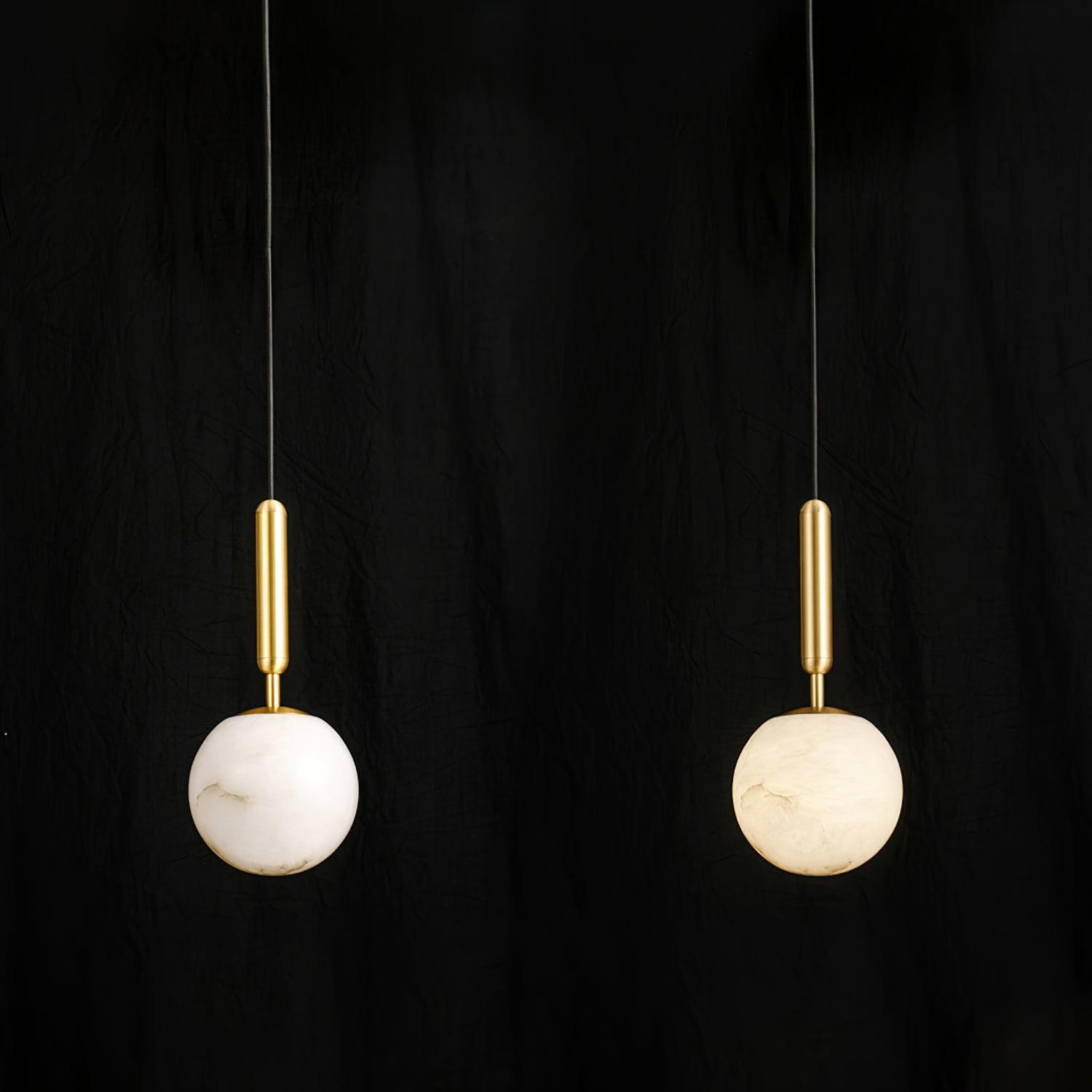 Bosryn Alabaster Core Pendant Lamp - CasaraHouse