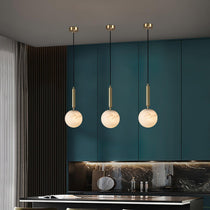 Bosryn Alabaster Core Pendant Lamp - CasaraHouse