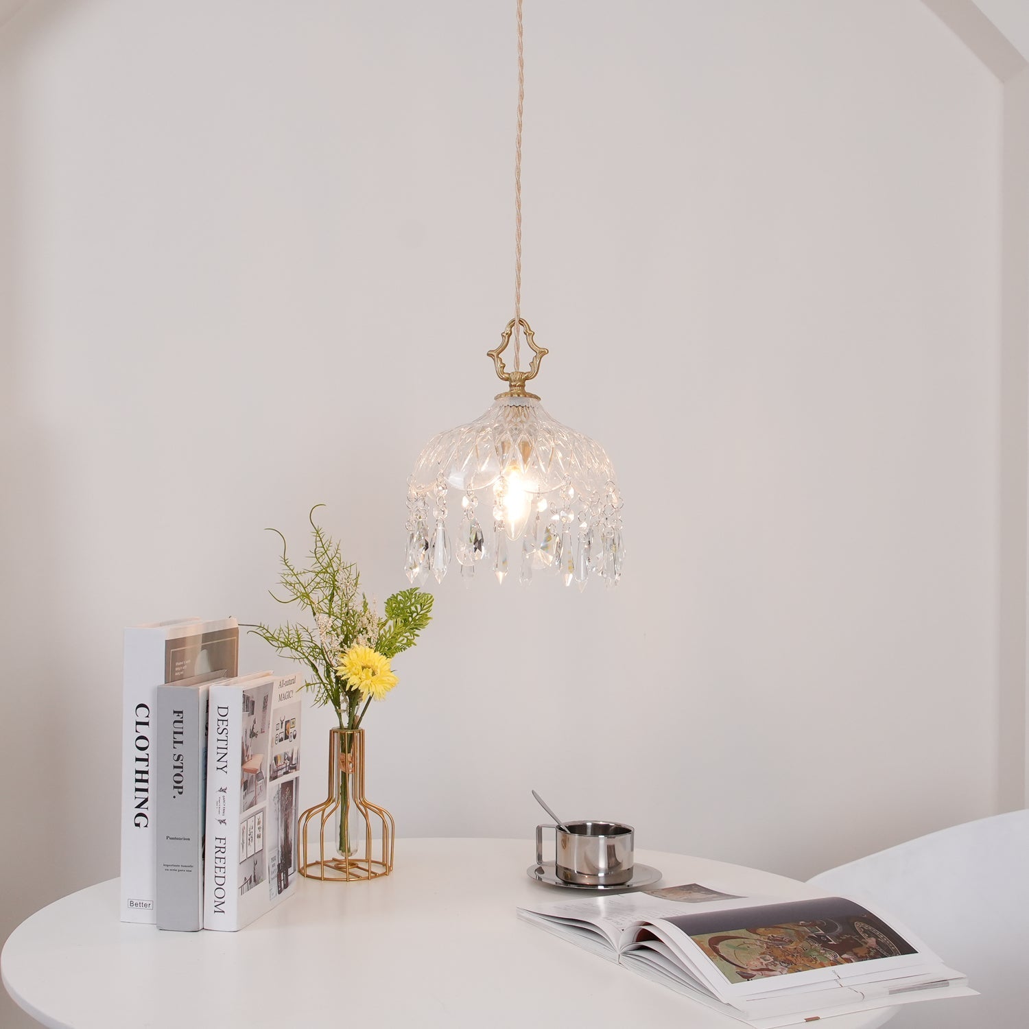 Bolyn Shallow Bowl Pendant Lamp - CasaraHouse