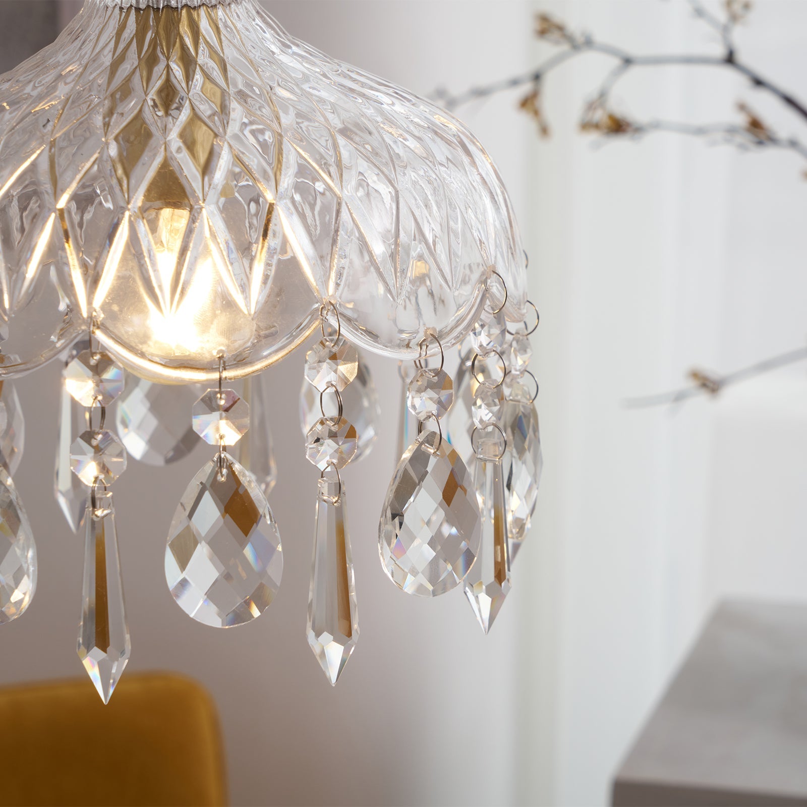 Bolyn Shallow Bowl Pendant Lamp - CasaraHouse