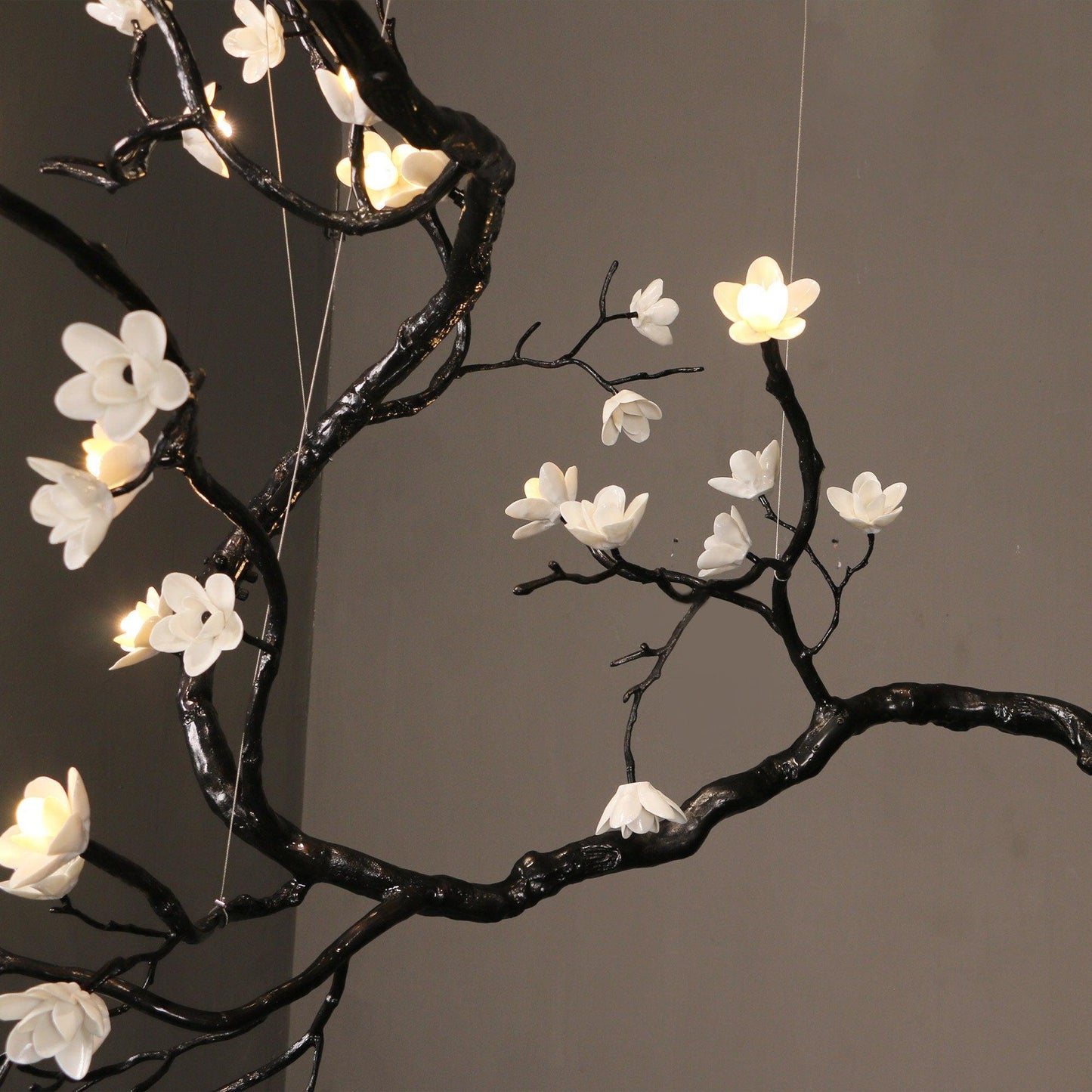 Premium Branch Flower Chandelier - CasaraHouse