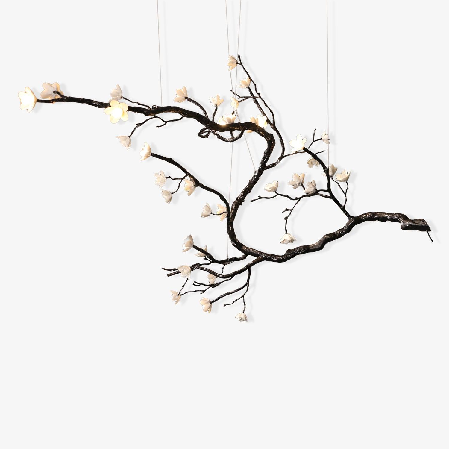 Premium Branch Flower Chandelier - CasaraHouse