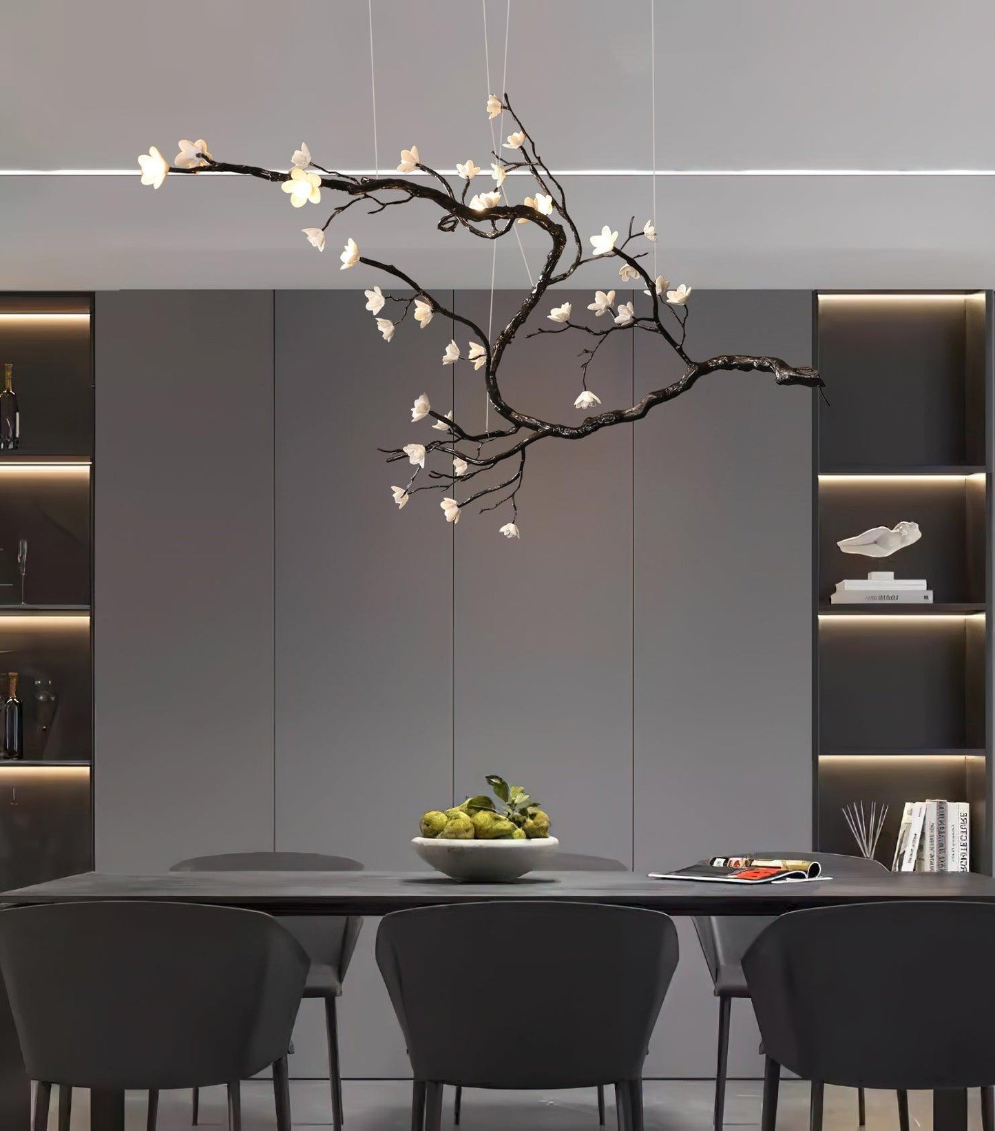 Premium Branch Flower Chandelier - CasaraHouse