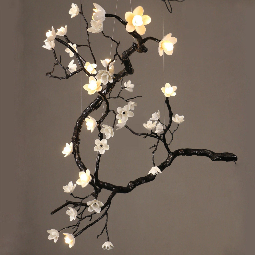 Premium Branch Flower Chandelier - CasaraHouse