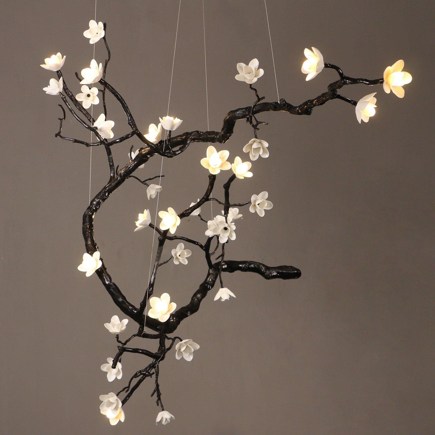 Premium Branch Flower Chandelier - CasaraHouse