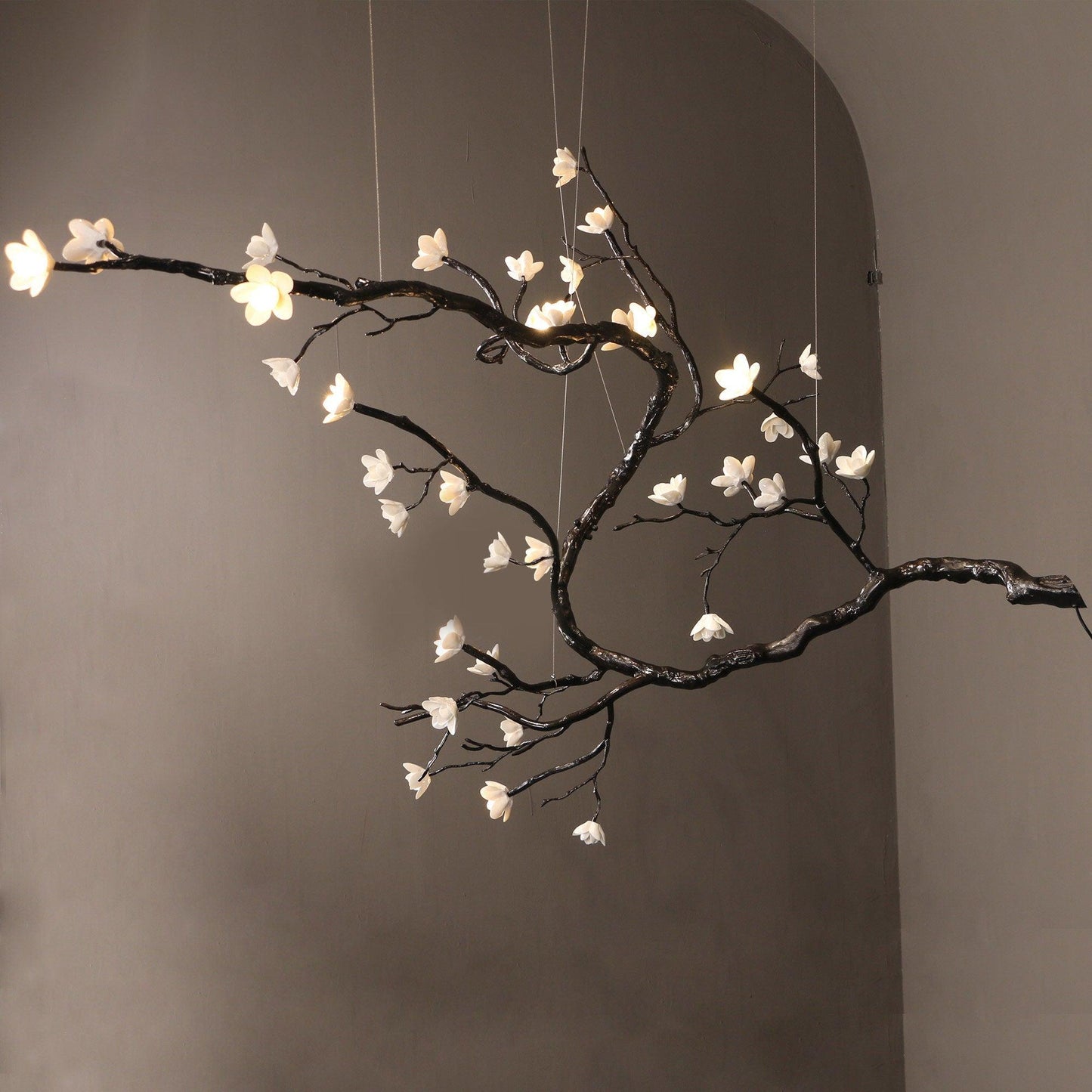 Premium Branch Flower Chandelier - CasaraHouse