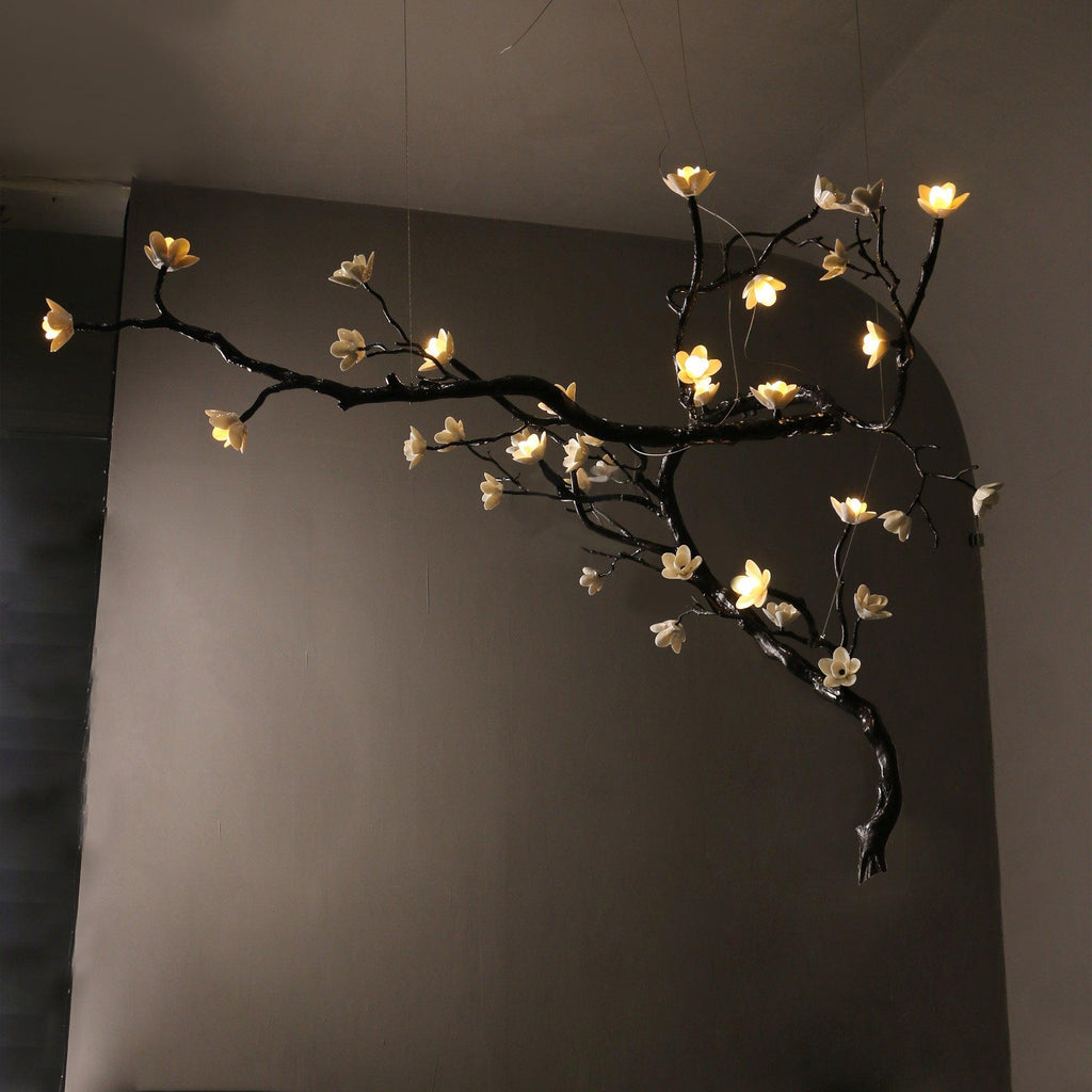 Premium Branch Flower Chandelier - CasaraHouse