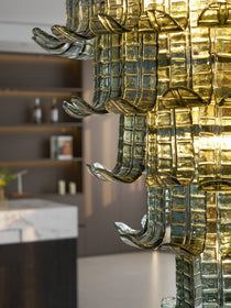 Brasher Murano Glass Chandelier