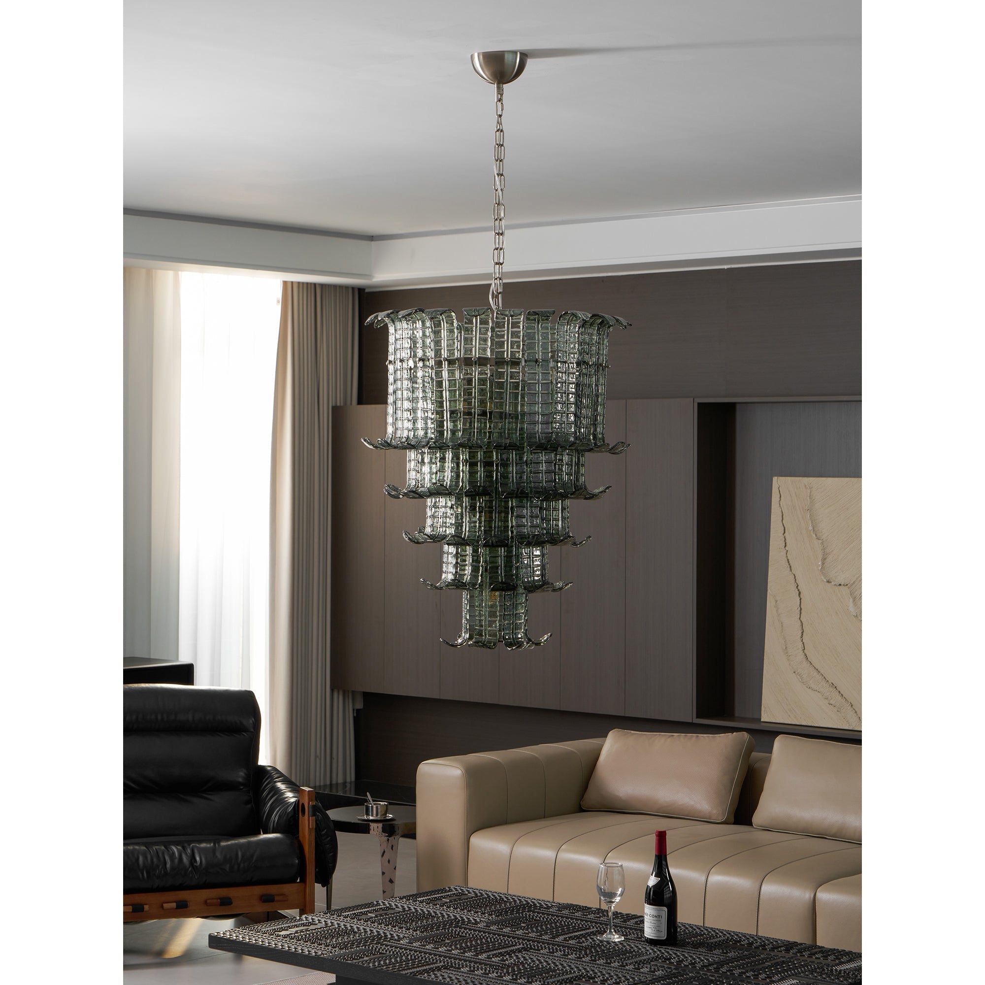 Brasher Murano Glass Chandelier