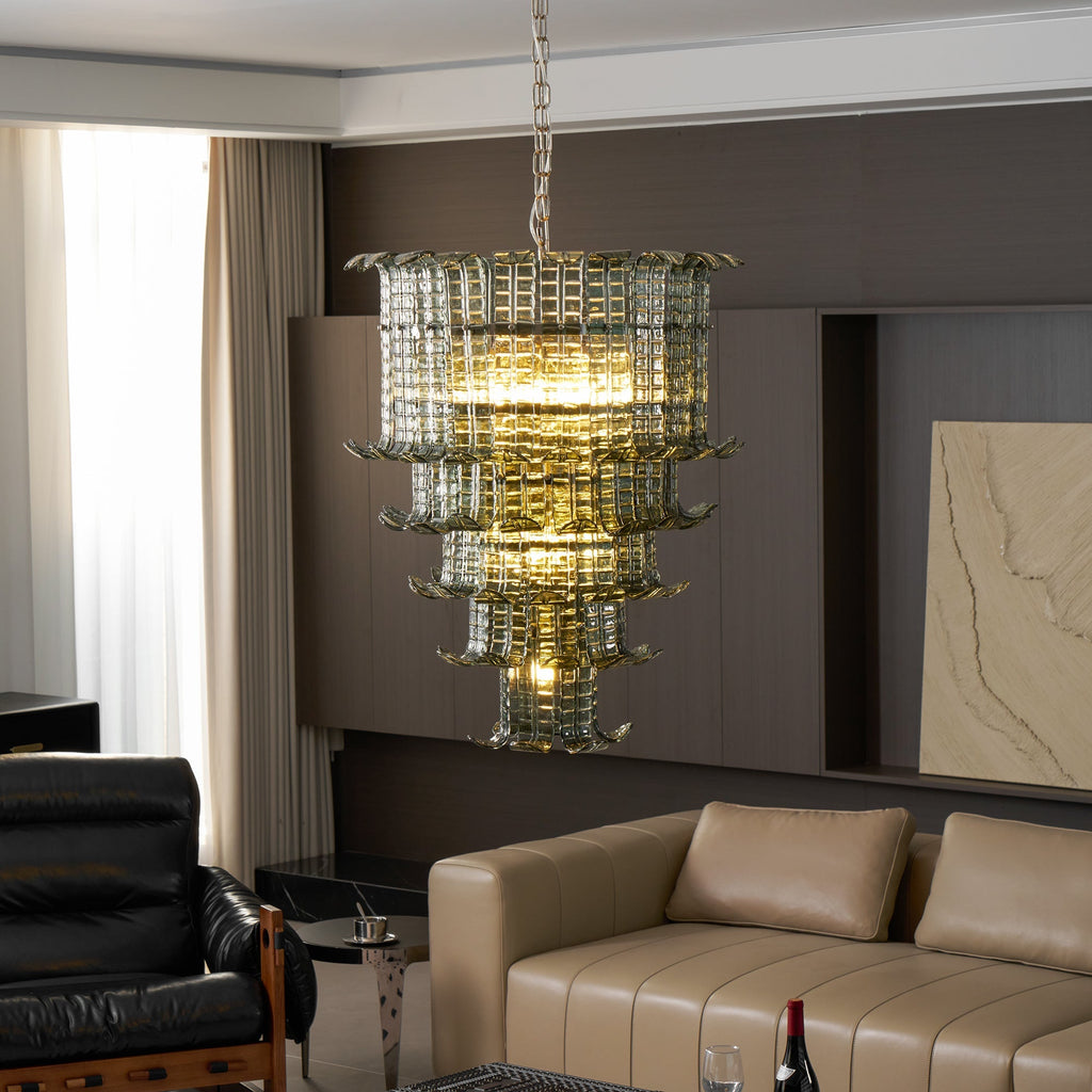 Brasher Murano Glass Chandelier