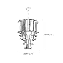 Brasher Murano Glass Chandelier
