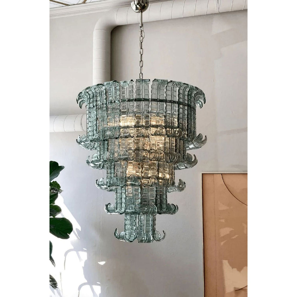 Brasher Murano Glass Chandelier