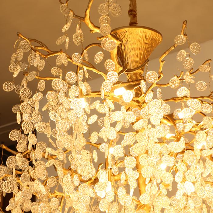Marais Blossom Petal Detail Grand Staircase Chandelier