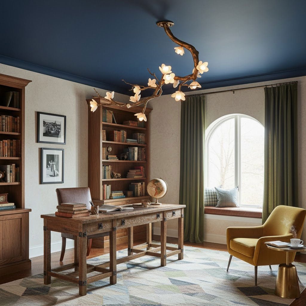 Luxury Brass Flower Branch Chandelier - CasaraHouse