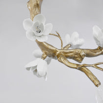 Luxury Brass Flower Branch Chandelier - CasaraHouse