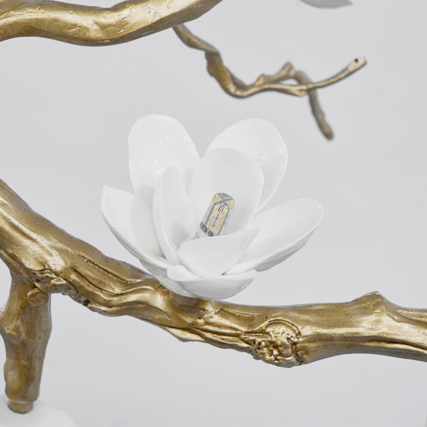 Luxury Brass Flower Branch Chandelier - CasaraHouse
