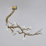 Luxury Brass Flower Branch Chandelier - CasaraHouse