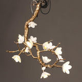 Luxury Brass Flower Branch Chandelier - CasaraHouse