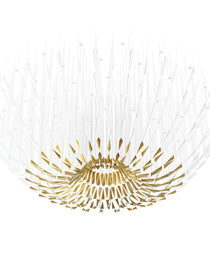 Airy Angled Glass Contemporary Chandelier - CasaraHouse