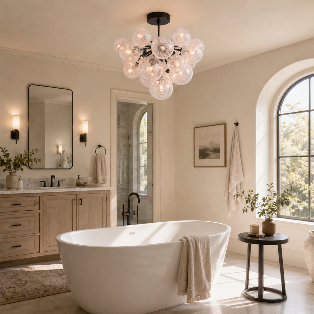 Mandoza Round Chandelier