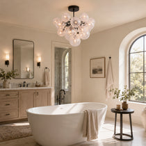Mandoza Round Chandelier