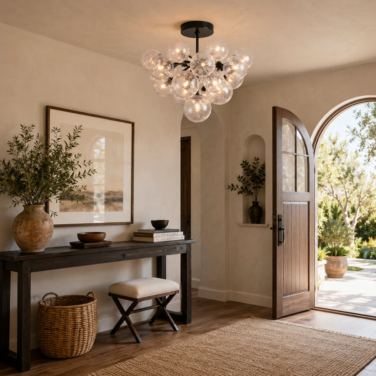 Mandoza Round Chandelier