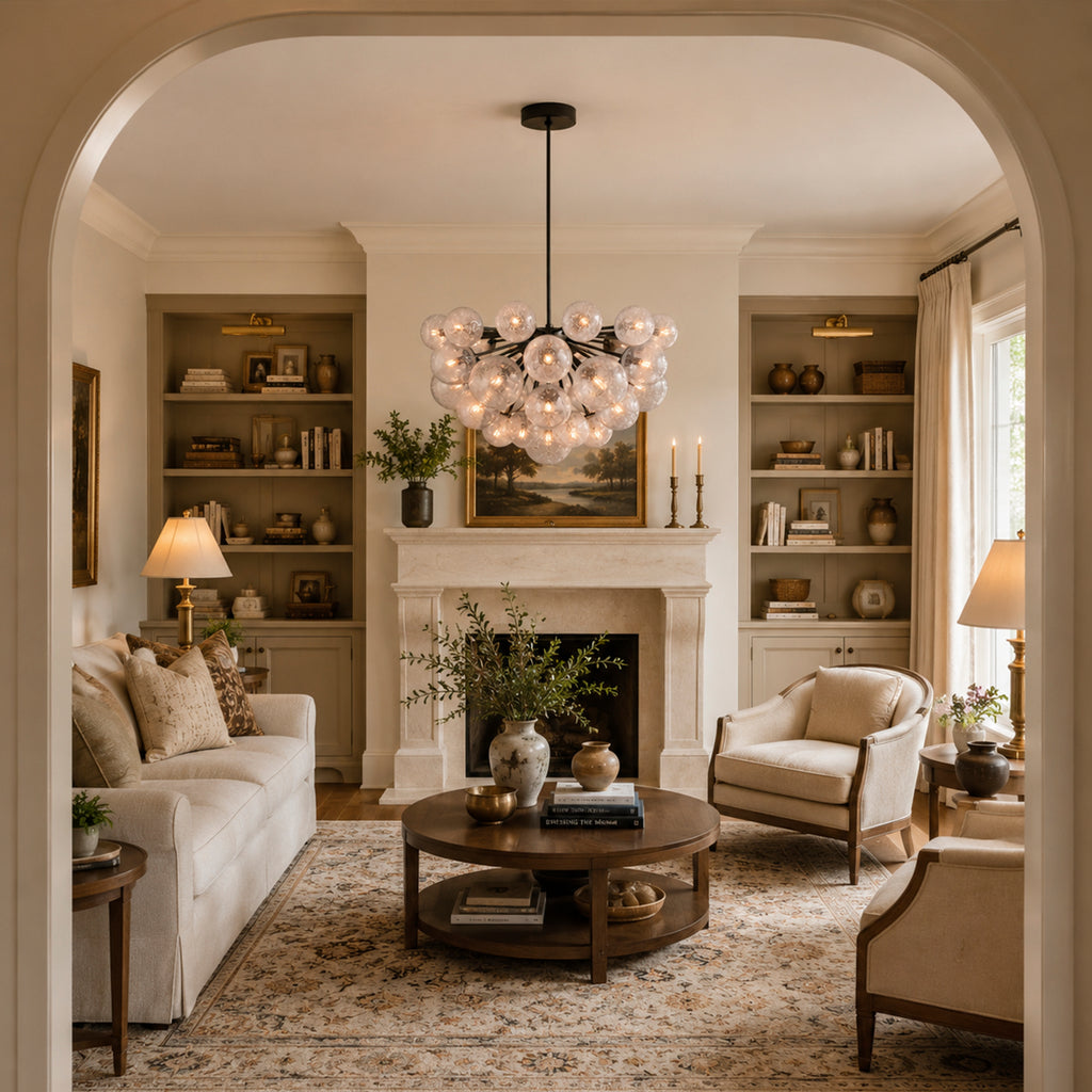 Mandoza Round Chandelier