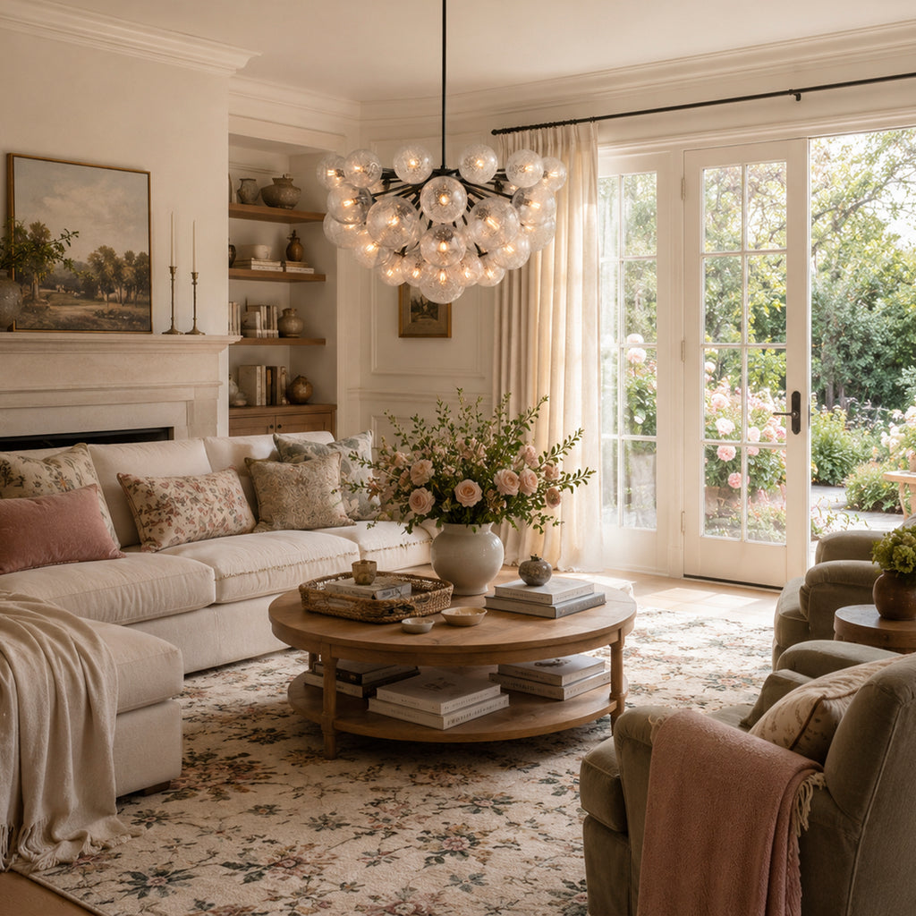 Mandoza Round Chandelier