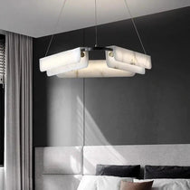 Alabaster Modern Bedroom Chandeliers