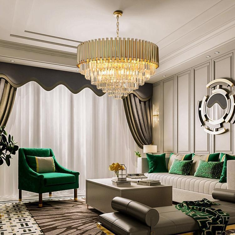 Callistenes Clear Crystal Chandelier