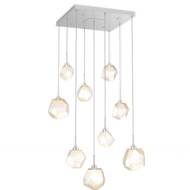 Art Twisted Square Chandelier