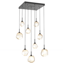 Art Twisted Square Chandelier