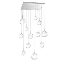 Art Twisted Square Chandelier