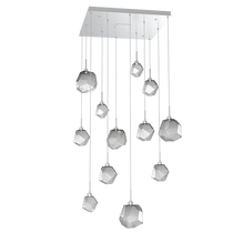 Art Twisted Square Chandelier