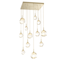 Art Twisted Square Chandelier