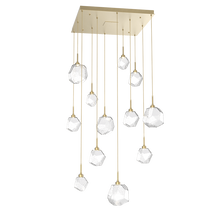 Art Twisted Square Chandelier