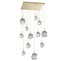 Art Twisted Square Chandelier
